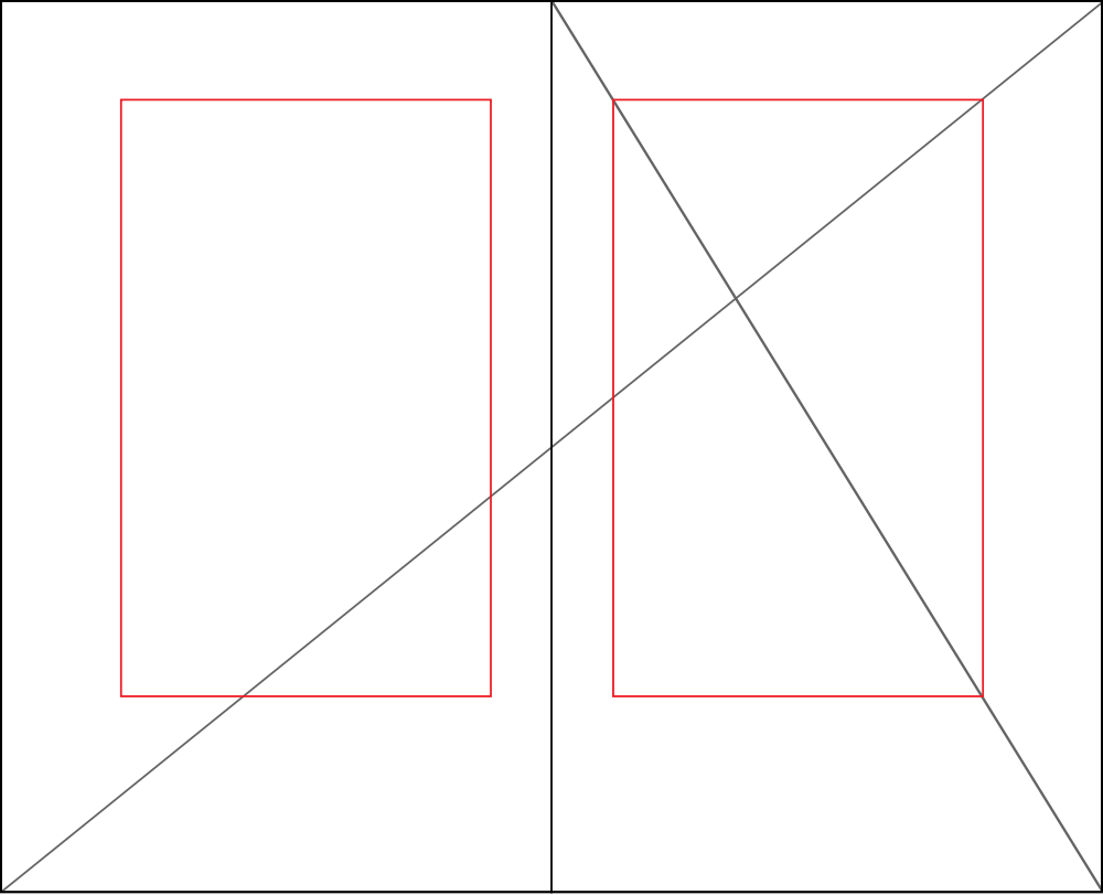 Types Of Grids - Graphic Design Grid Png (1000x811), Png Download