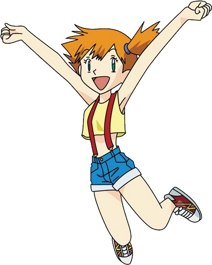 Image Os Png Pok Mon Wiki Fandom - Misty From Pokemon (442x547), Png Download
