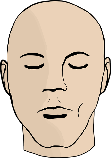 多 汗 症 顔 (450x640), Png Download