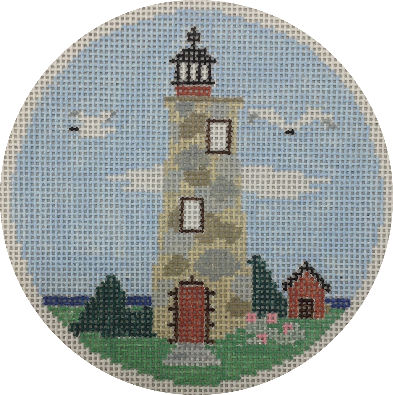 Cross-stitch (1329x1338), Png Download