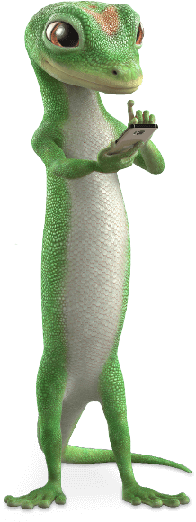 Pay Painlessly - Geico Gecko Png (218x580), Png Download
