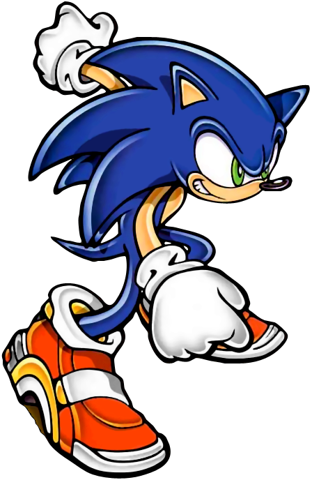 Sonic Adventure 2 Png - Sonic Adventure 2 Sonic (448x688), Png Download