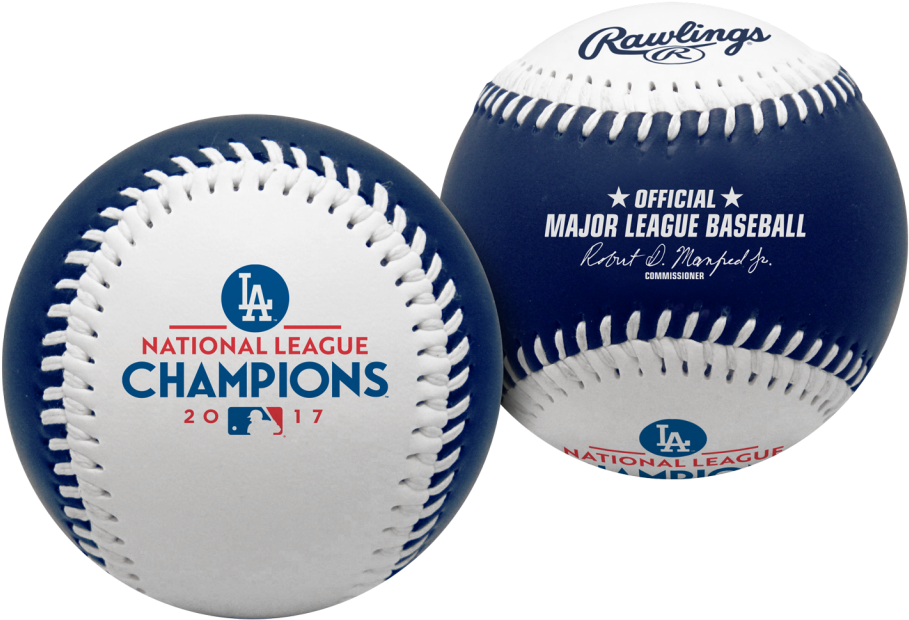 Fanatics Authentic Los Angeles Dodgers 2017 Mlb National (940x640), Png Download