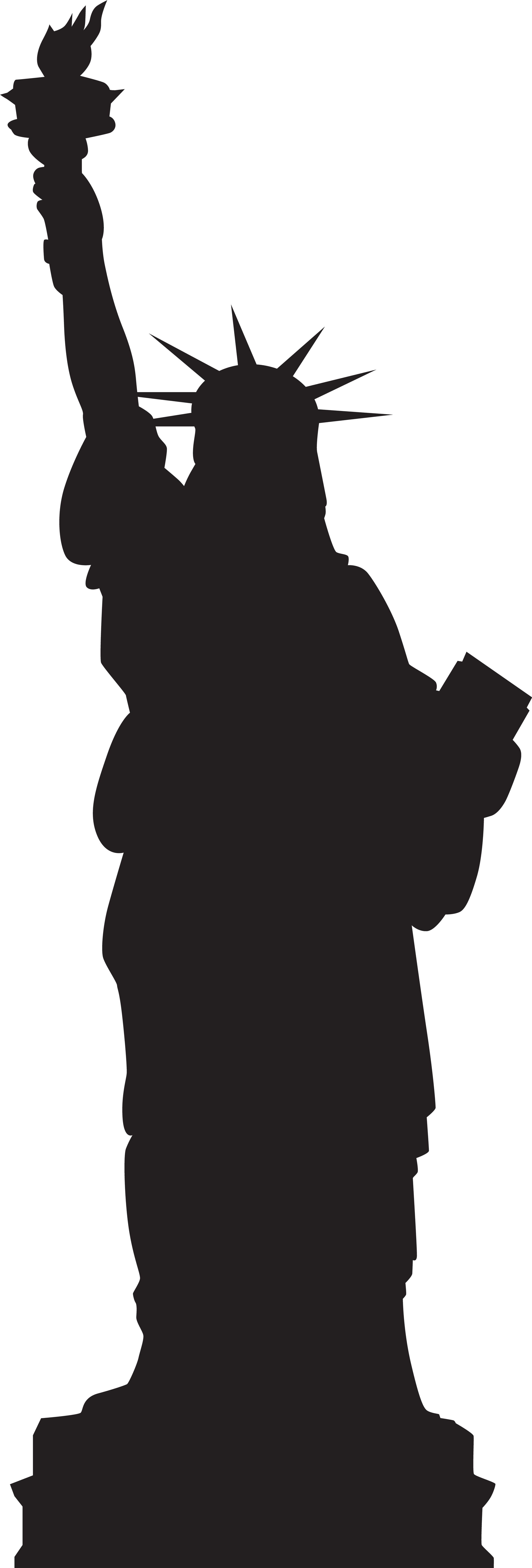 Statue Of Liberty (2773x8000), Png Download