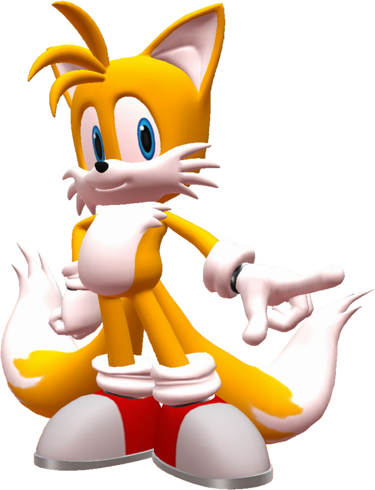 Tail Clipart Sonic Adventure - Tails Super Smash Bros (791x1009), Png Download