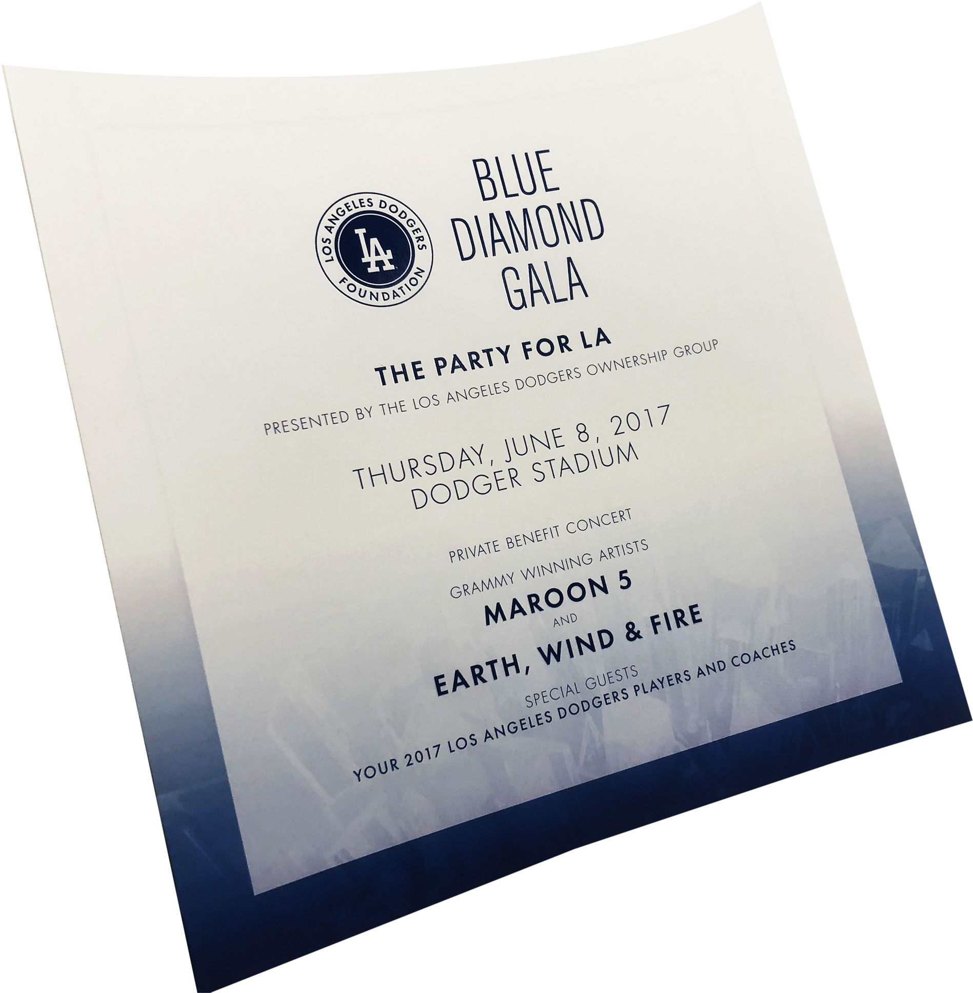 Postcard, Save The Date Print Sample - Los Angeles Dodgers (2000x2010), Png Download