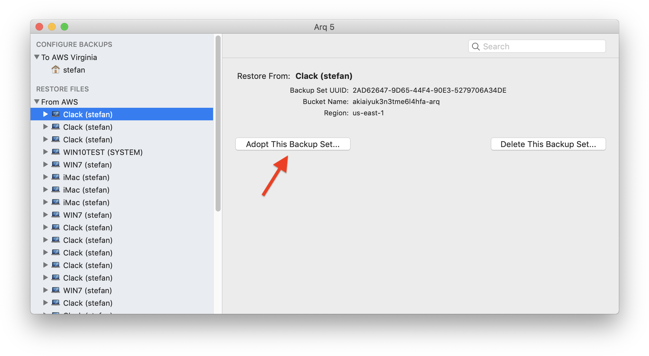 To Do This, Select The Old Computer Under The "restore - Computer (2096x1160), Png Download