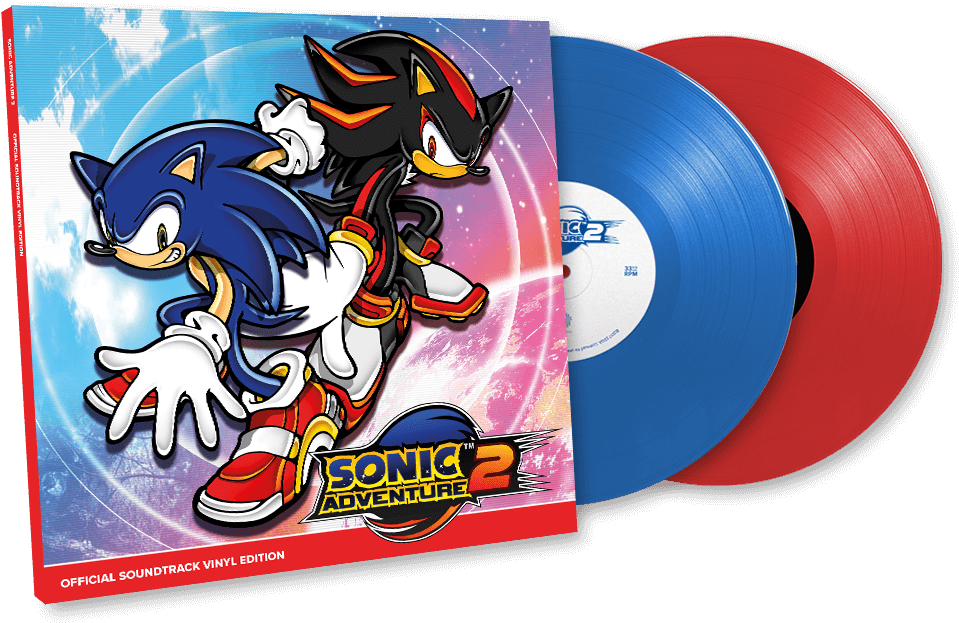 Sonic Adventure 2 Official Soundtrack Vinyl Edition - Sonic Adventure 1 And 2 Vinyl (1024x1024), Png Download