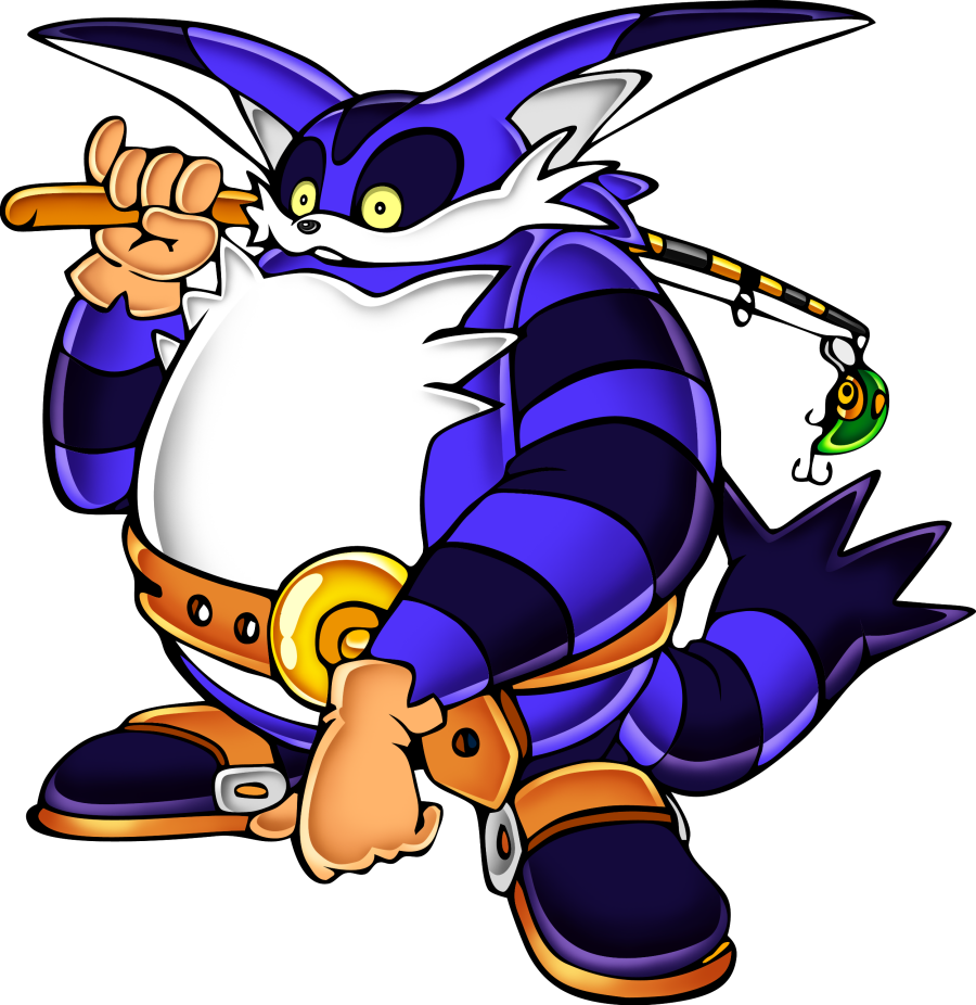 A Theme Song From The 1998 Dreamcast Game Sonic Adventure - Sonic Adventure Big The Cat (900x926), Png Download