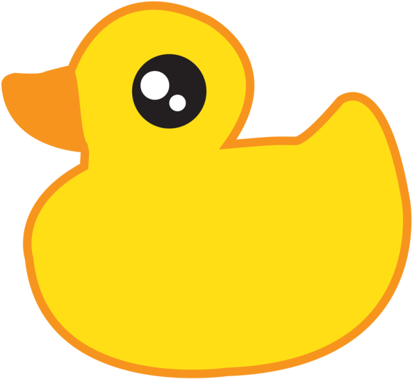 Rubber By Lilla On Deviantart - Rubber Duck Png (1024x724), Png Download