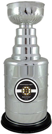 Boston Bruins Stanley Cup Coin Bank - Stanley Cup Coin Bank (421x480), Png Download