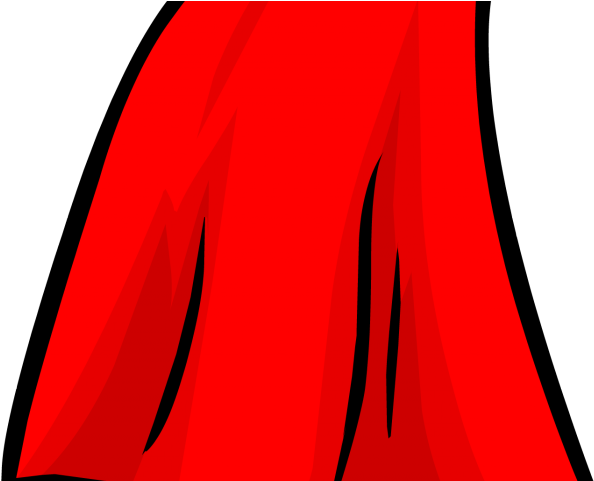 Hero Clipart Red Cape - Clip Art (640x480), Png Download
