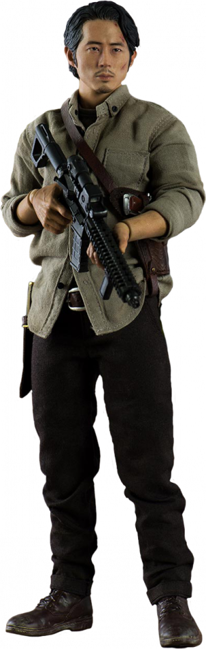 The Walking Dead - Call Of Duty Ww2 Mega Construx (300x941), Png Download