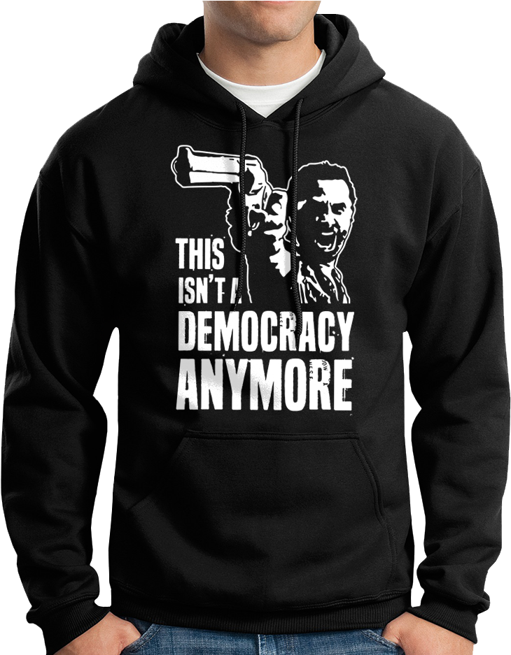 Rick Grimes "this Isn't A Democracy Anymore" The Walking - Free Tommy Robinson T Shirts (936x936), Png Download