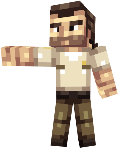 Rick Grimes - Minecraft Skins Matt Murdock (640x640), Png Download