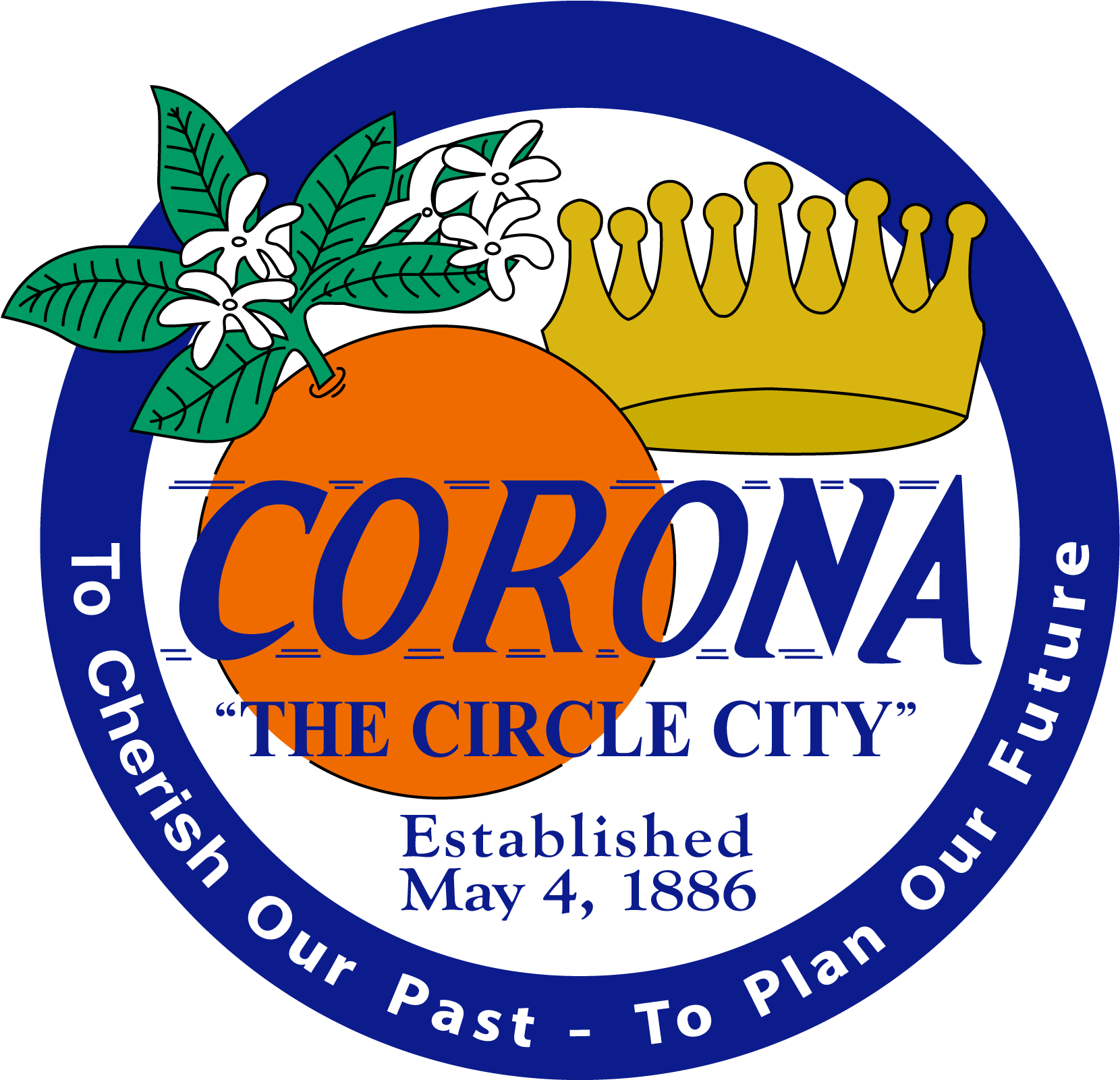 The Corona Chamber Of Commerce's 2018 Executive Partners - Corona City (1800x1800), Png Download