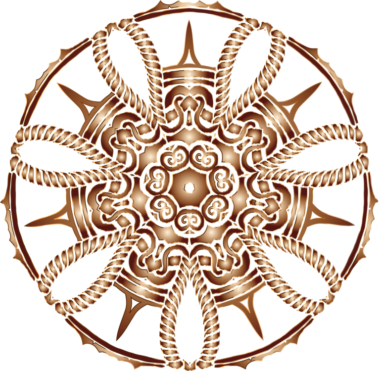 Ashoka Chakra Mandala Computer Icons Symbol - 1 層 樓梯 平面圖 (766x750), Png Download