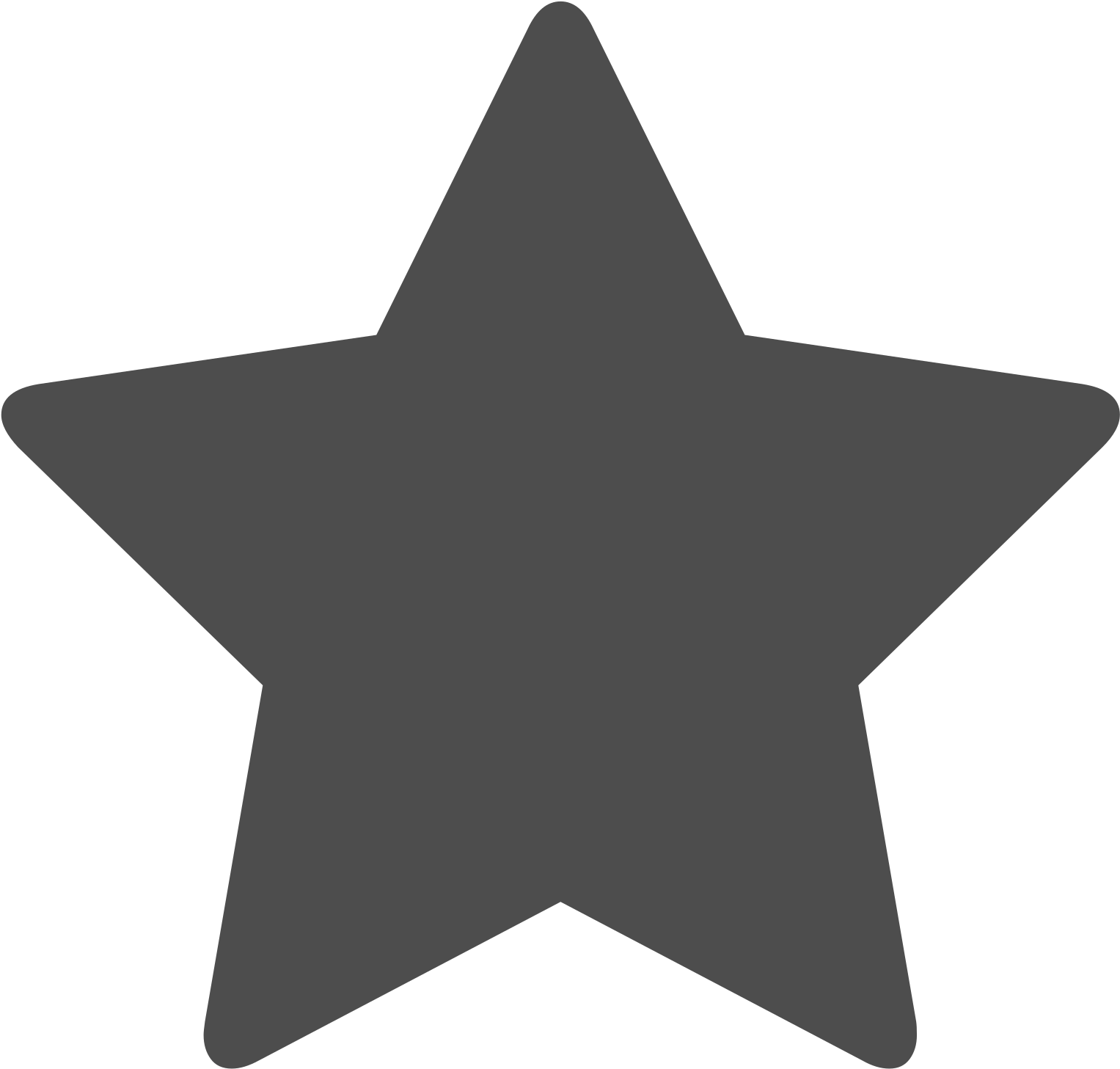 Star Svg Rounded - Half And Full Star (2000x2000), Png Download