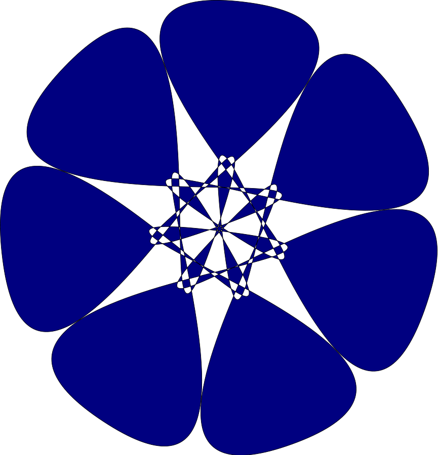 How To Set Use Rounded Star 005 Clipart (865x900), Png Download