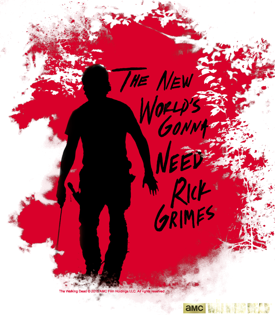 Rick Grimes World Journal (893x1024), Png Download