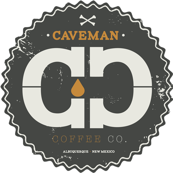 Caveman Coffee (600x611), Png Download
