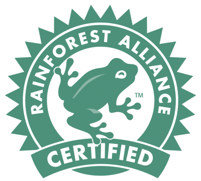 The Rainforest Alliance Certified Seal - Rainforest Alliance Logo Png (400x360), Png Download