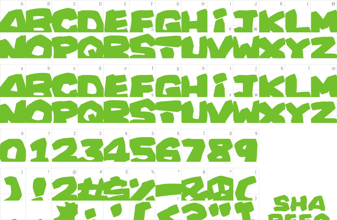 Font Prehistoric Caveman Preview - Caveman (1300x850), Png Download