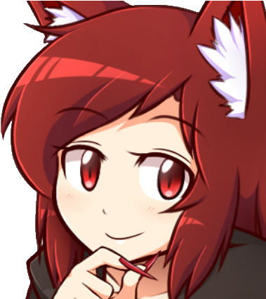 Kagerou Discord Emoji - Emoji Manga Discord (450x425), Png Download