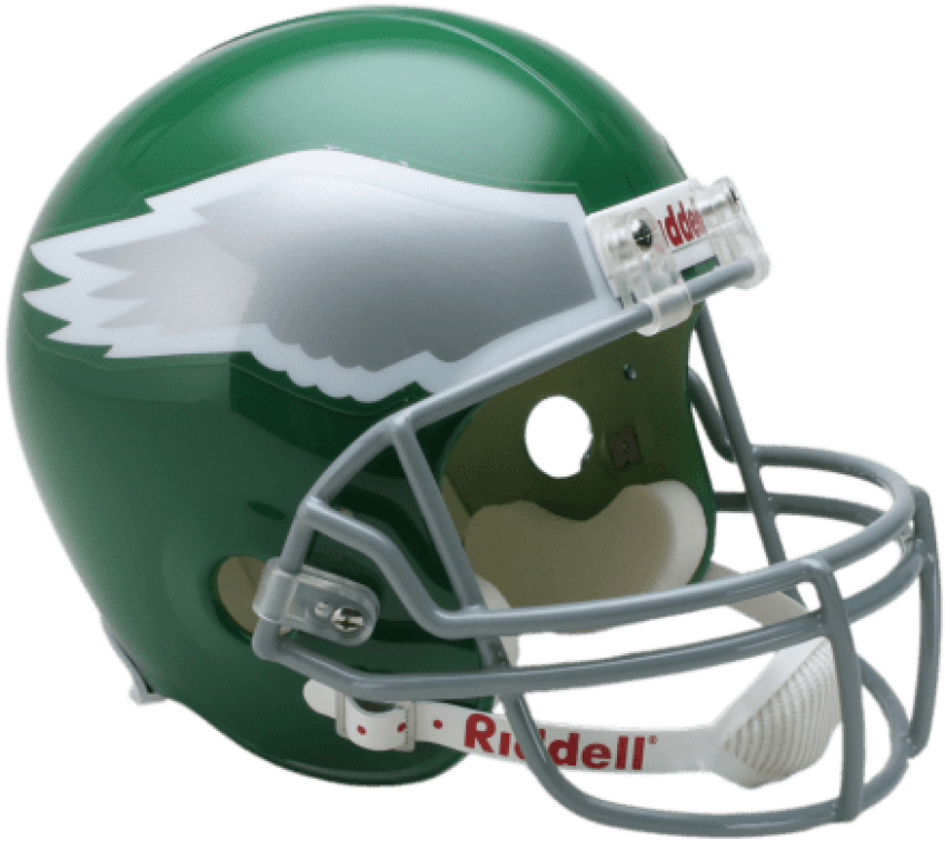 Philadelphia Eagles Throwback 1974 To 1995 Full Size - Philadelphia Eagles Helmets (475x429), Png Download