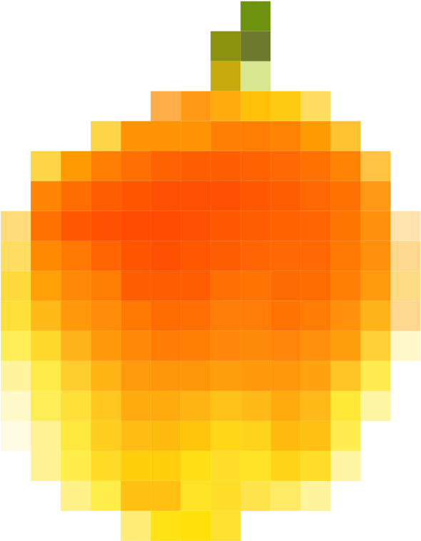 Banner Royalty Free Download Mango Clipart Fresh - Pixel Mango (773x900), Png Download