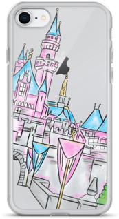 Disneyland Castle Iphone Case - Sleeping Beauty Castle (394x394), Png Download