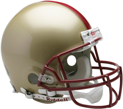 Boston College Eagles Full Size Authentic Proline Ncaa - Football Helmet (475x429), Png Download
