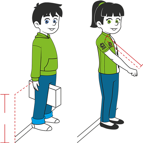 How To Size A Child For Bike - Bicycle (500x505), Png Download