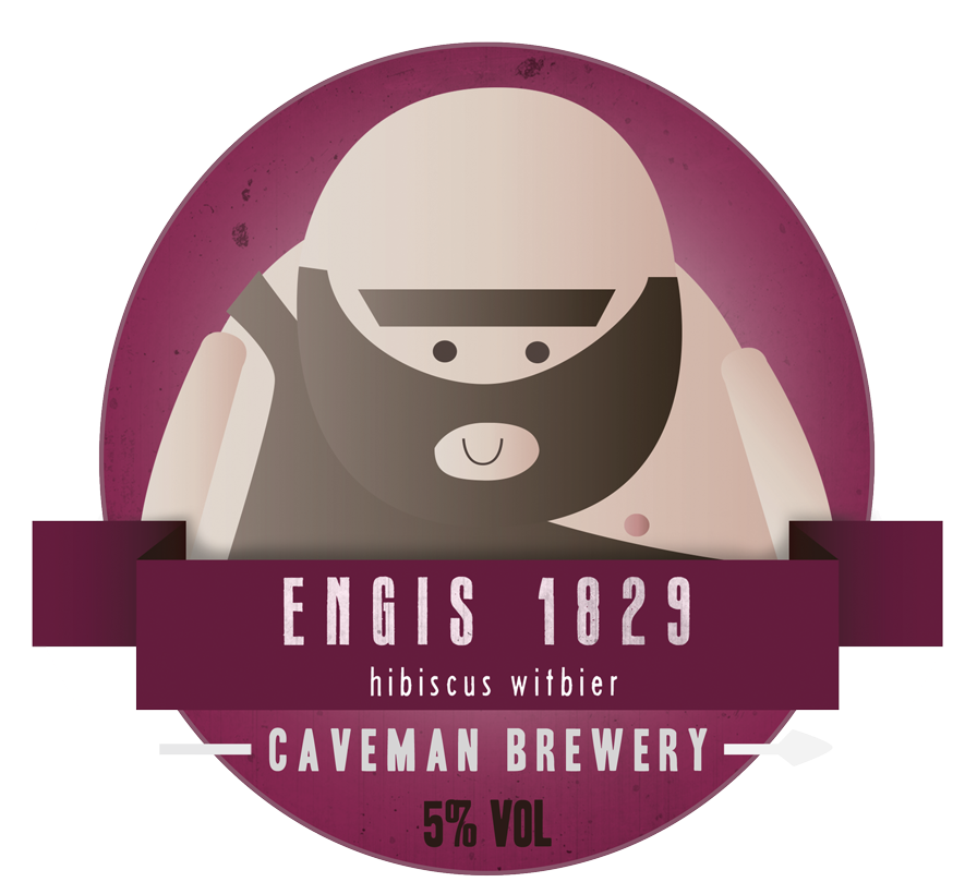 Caveman Keglabel 2016 Engis1829 - Caveman Chinook (900x900), Png Download