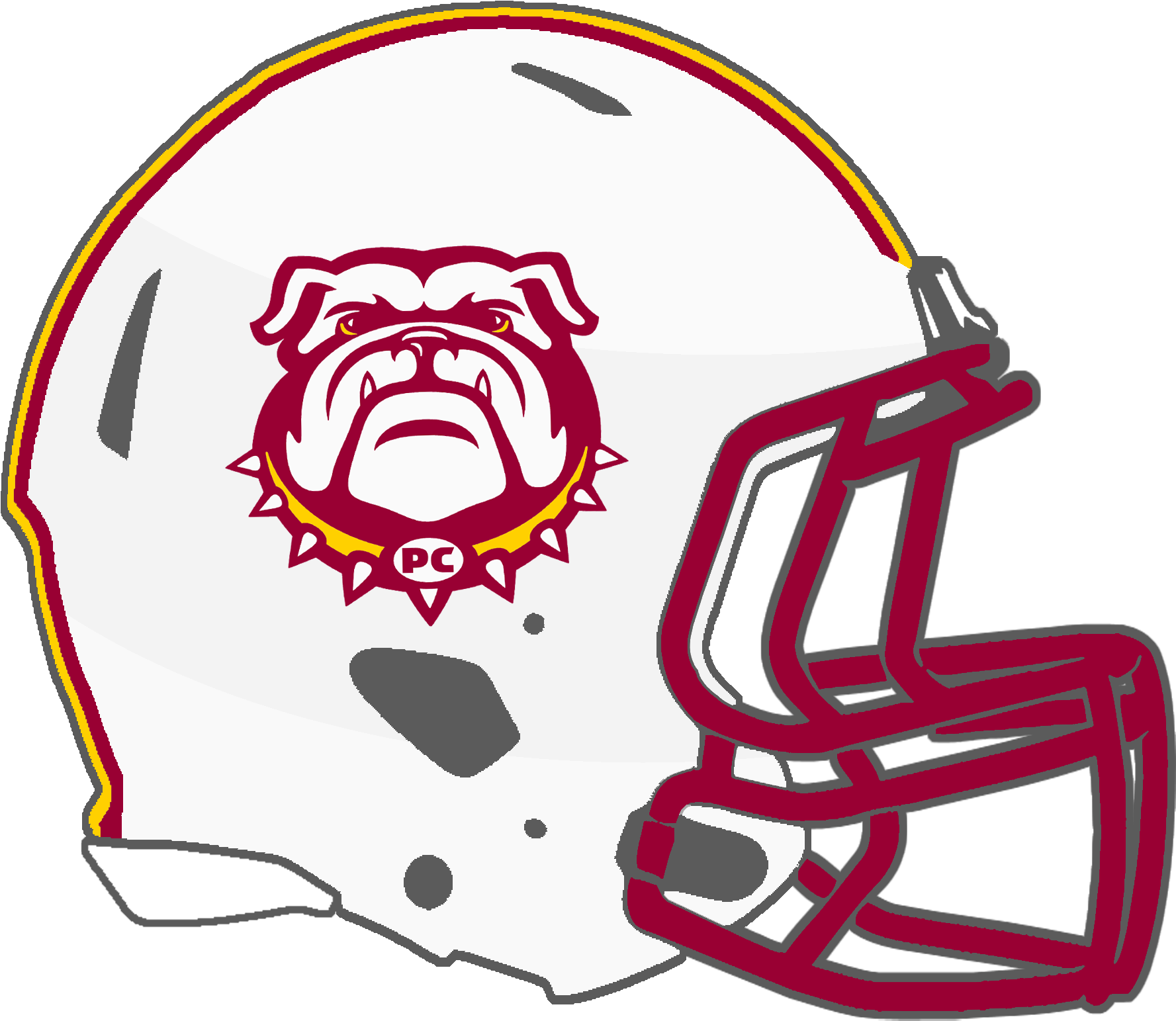 North Forrest Eagles - Georgia Bulldogs Logo Png (1800x1565), Png Download