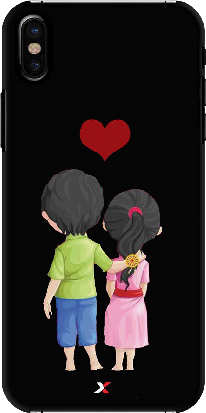 Brother Sister Slim Back Cover For Apple Iphone - Huawei Honor 8 Pro (300x400), Png Download