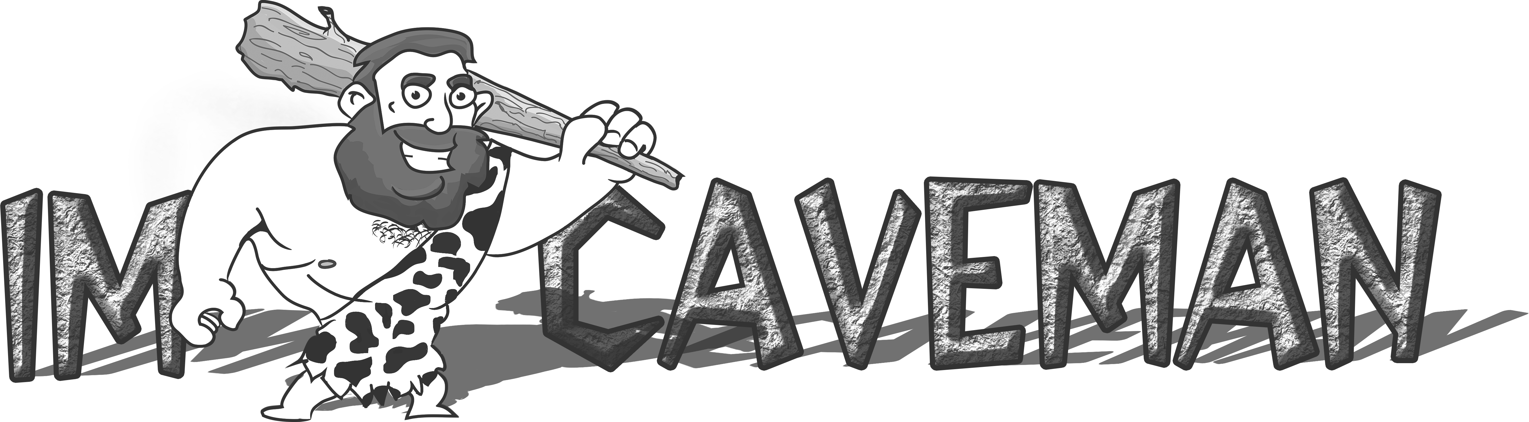 Internet Marketing Caveman - Marketing (5324x1470), Png Download