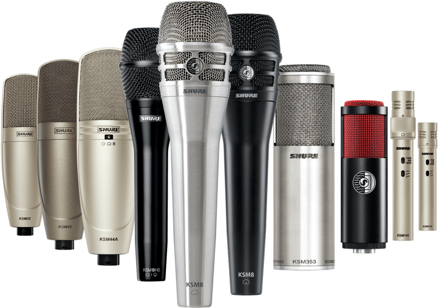 Shure Ksm8 Dualdyne Dynamic Handheld Mic - Nickel (1920x640), Png Download