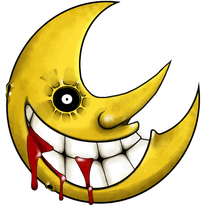 Soul Eater Tattoo - Soul Eater Moon (674x716), Png Download