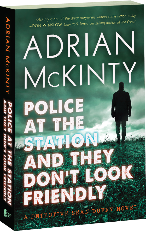 "mckinty Is One Of The Great Storytellers Writing Crime - Police At The Station And They Don't Look Friendly: (600x961), Png Download