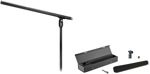 At8015 Broadcast Production - Audio Technica Bp4071l Line + Gradient Condenser Microphone (546x295), Png Download