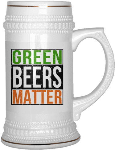 Green Beers Matter Beer Stein - Bridal Shower Gift Bride And Groom Original Wedding (600x600), Png Download