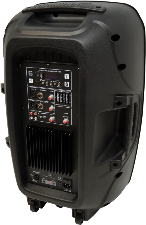 Harmony Audio Ha-l15ba Dj Live Series 1200 Watt Powered - Harmony Audio Ha-l12ba Pro Dj Live Series Bluetooth (531x800), Png Download