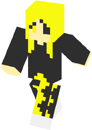 Soul Eater Marie Skin - Skin Minecraft Fille Kitten (317x453), Png Download
