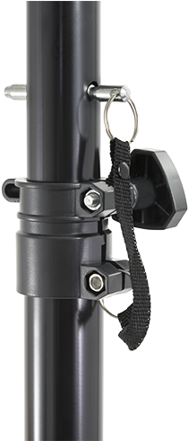 Gemini St-04 Speaker Stand - Speaker Stand Locking Pin (893x490), Png Download