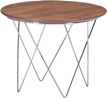 Macho Round End Table - Zuo Modern Macho Side Table (648x432), Png Download