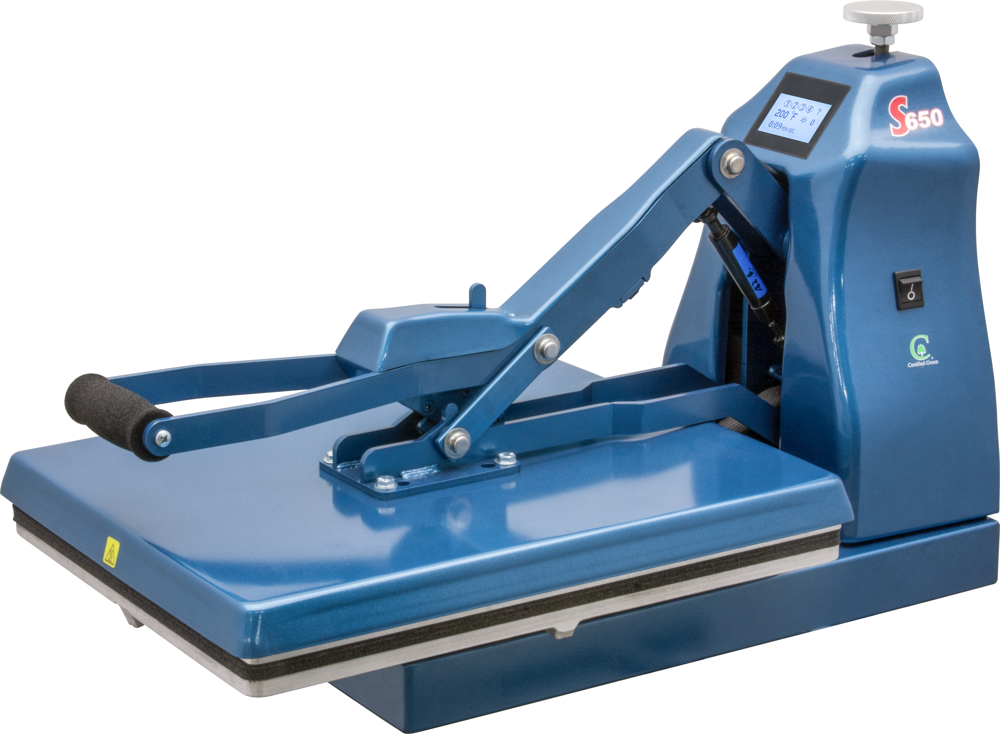 S-650 Clamshell Press - Heat Press (3250x2387), Png Download