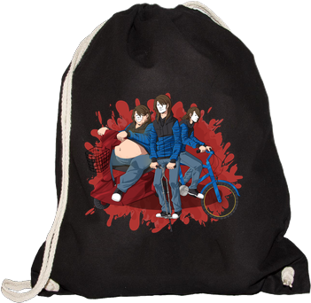 Happy Wheels Gymsac Schwarz - Glp Skin (350x350), Png Download