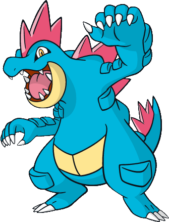 File - Feraligatr - Dream - Pokemon Feraligatr Dream (335x439), Png Download