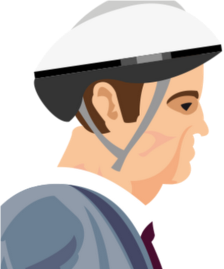 Photo - Happy Wheels Segway Guy (530x532), Png Download